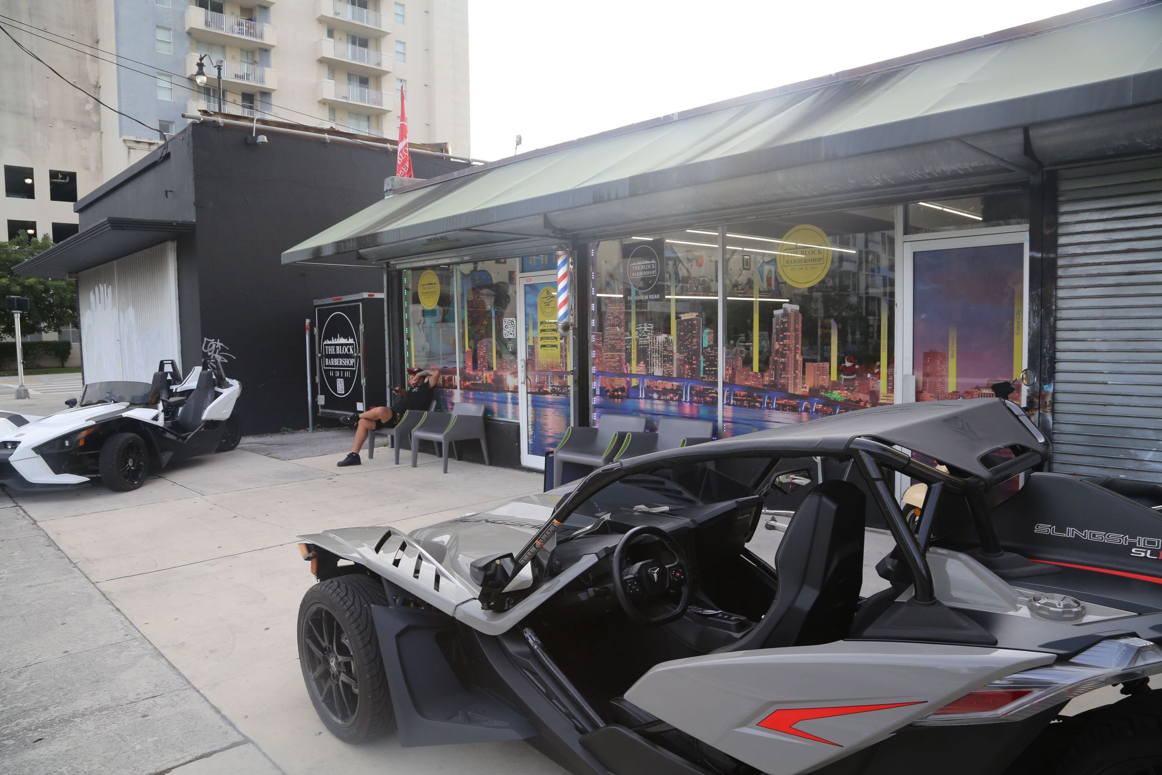 The Block Barbershop in Miami